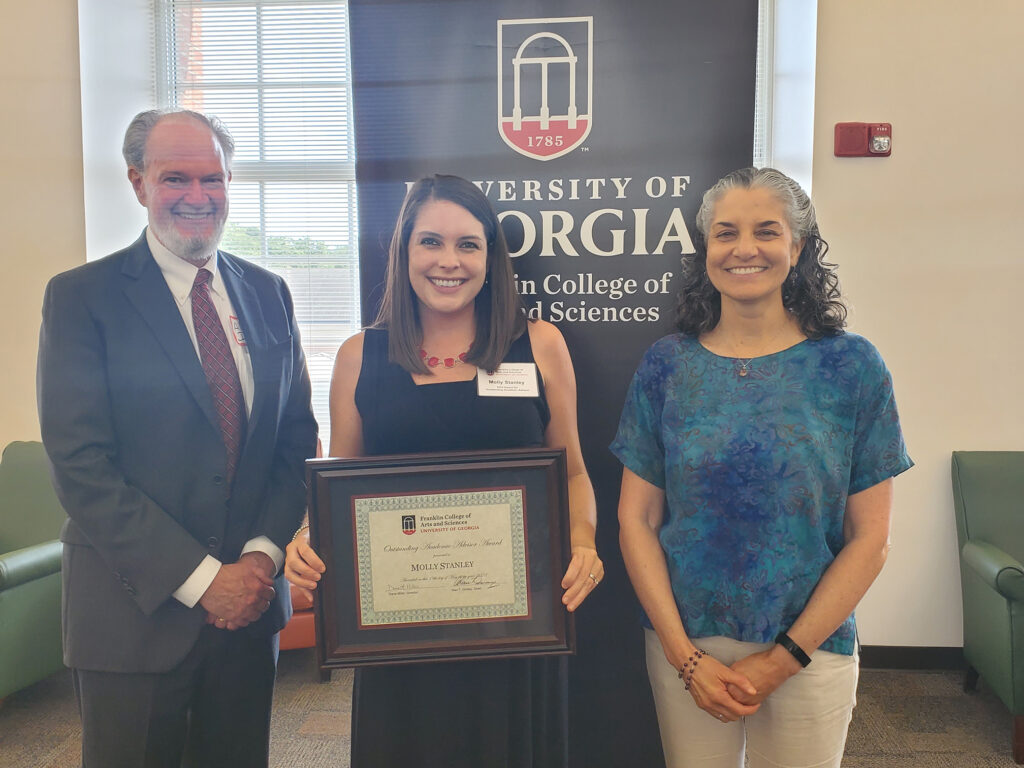 Stanley selected to receive national advisor award