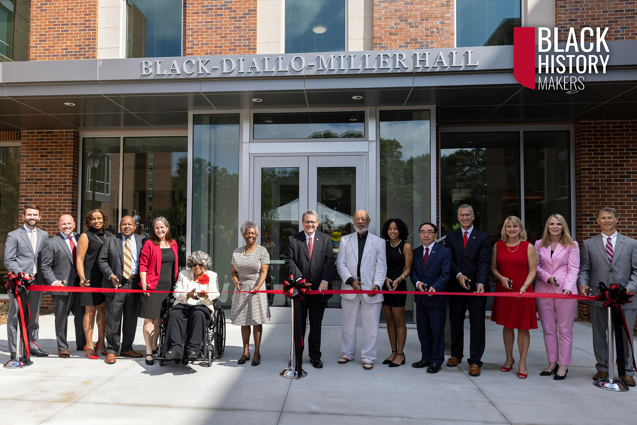 UGA dedicates Black-Diallo-Miller Hall residence hall