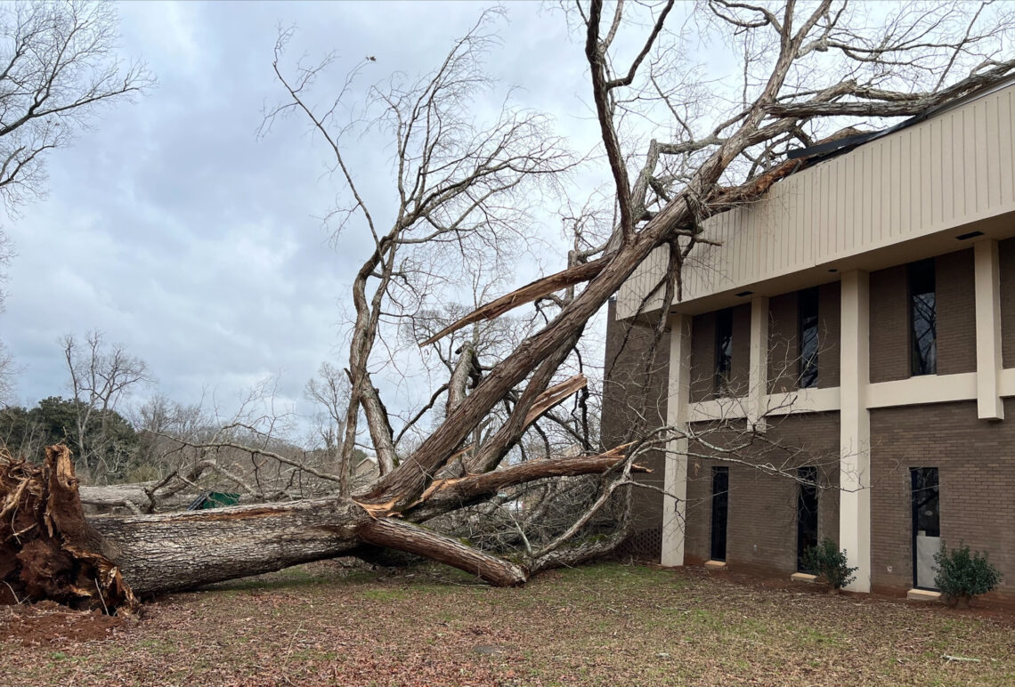 UGA Griffin campus damaged by storm