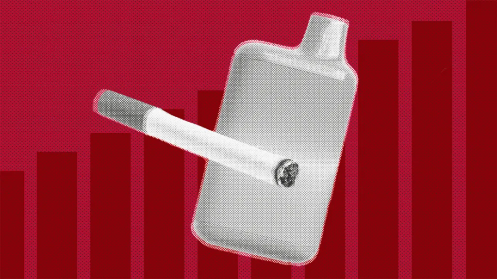 Smoking or vaping may increase your risk of diabetes