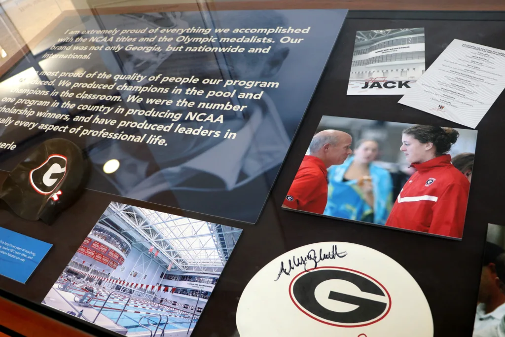 UGA Swimming and Diving history on display in Special Collections exhibition
