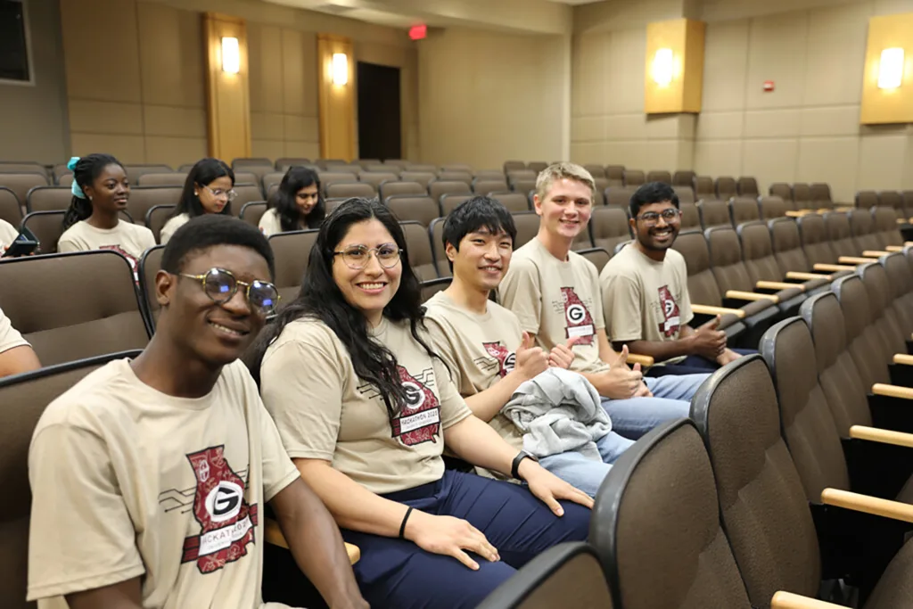 CAES team wins real-world data challenge in UGA-Bayer Hackathon