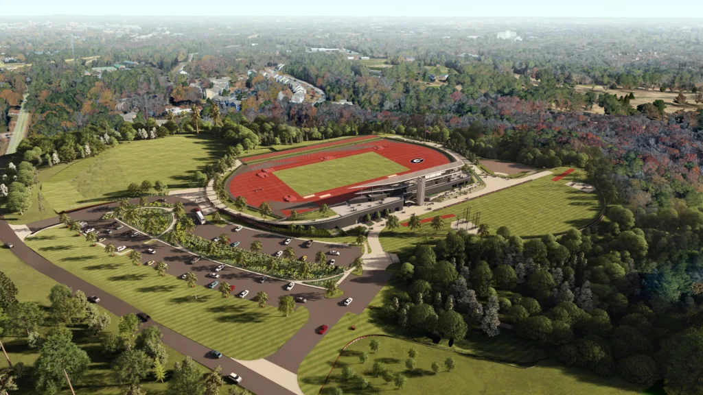 New track and field facility strengthens ties between UGA and Athens