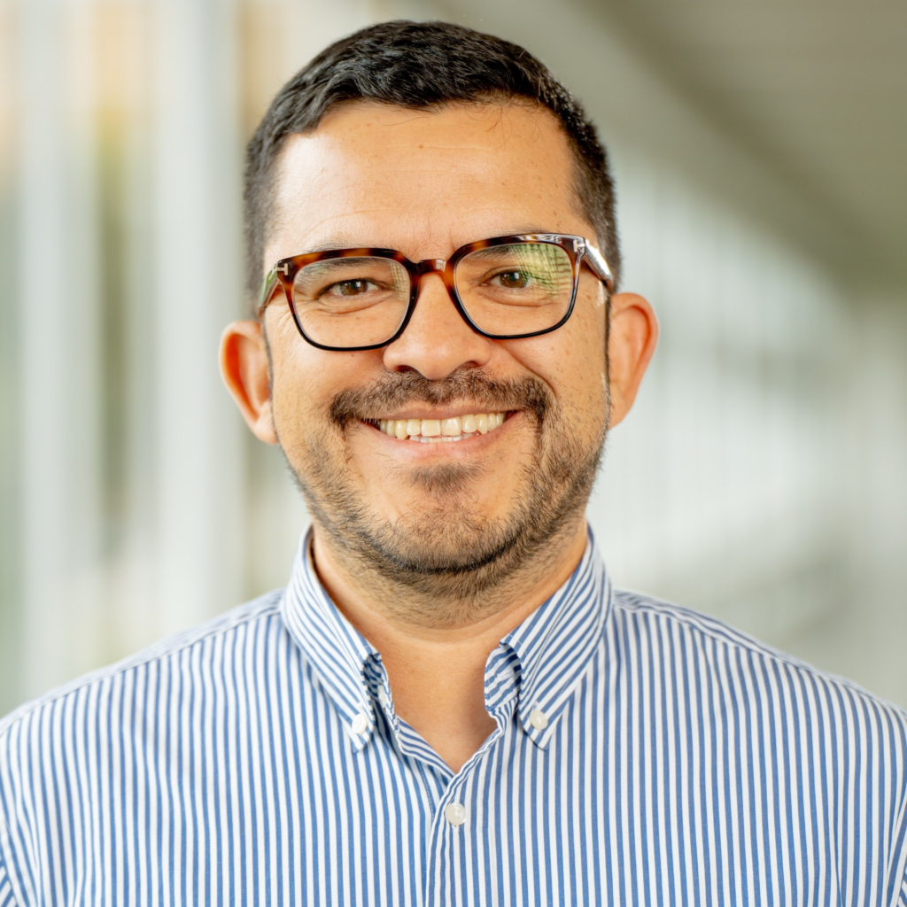 A portrait of male researcher Lorenzo Villa-Zapata