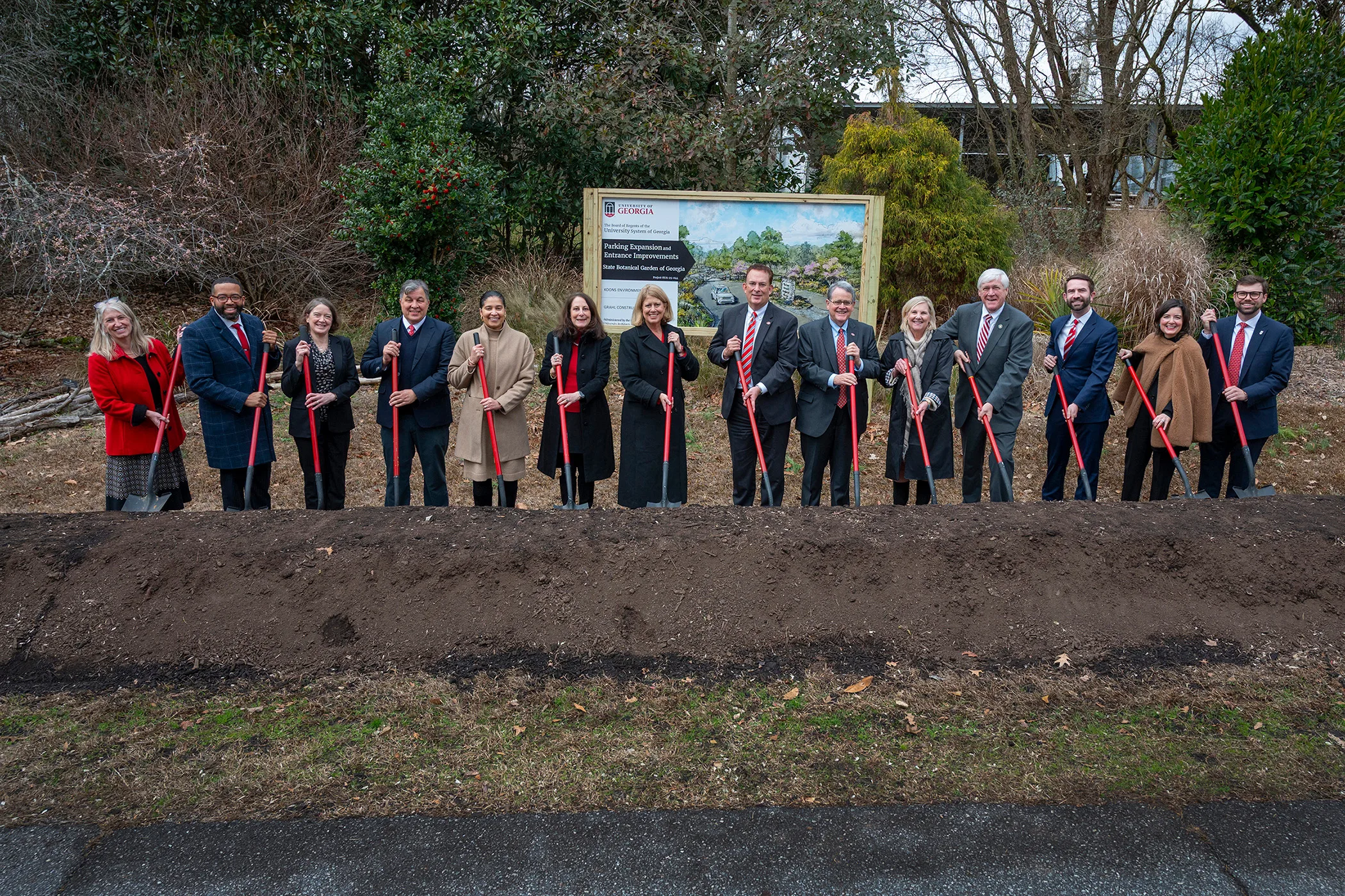 State Botanical Garden breaks ground on new entrance