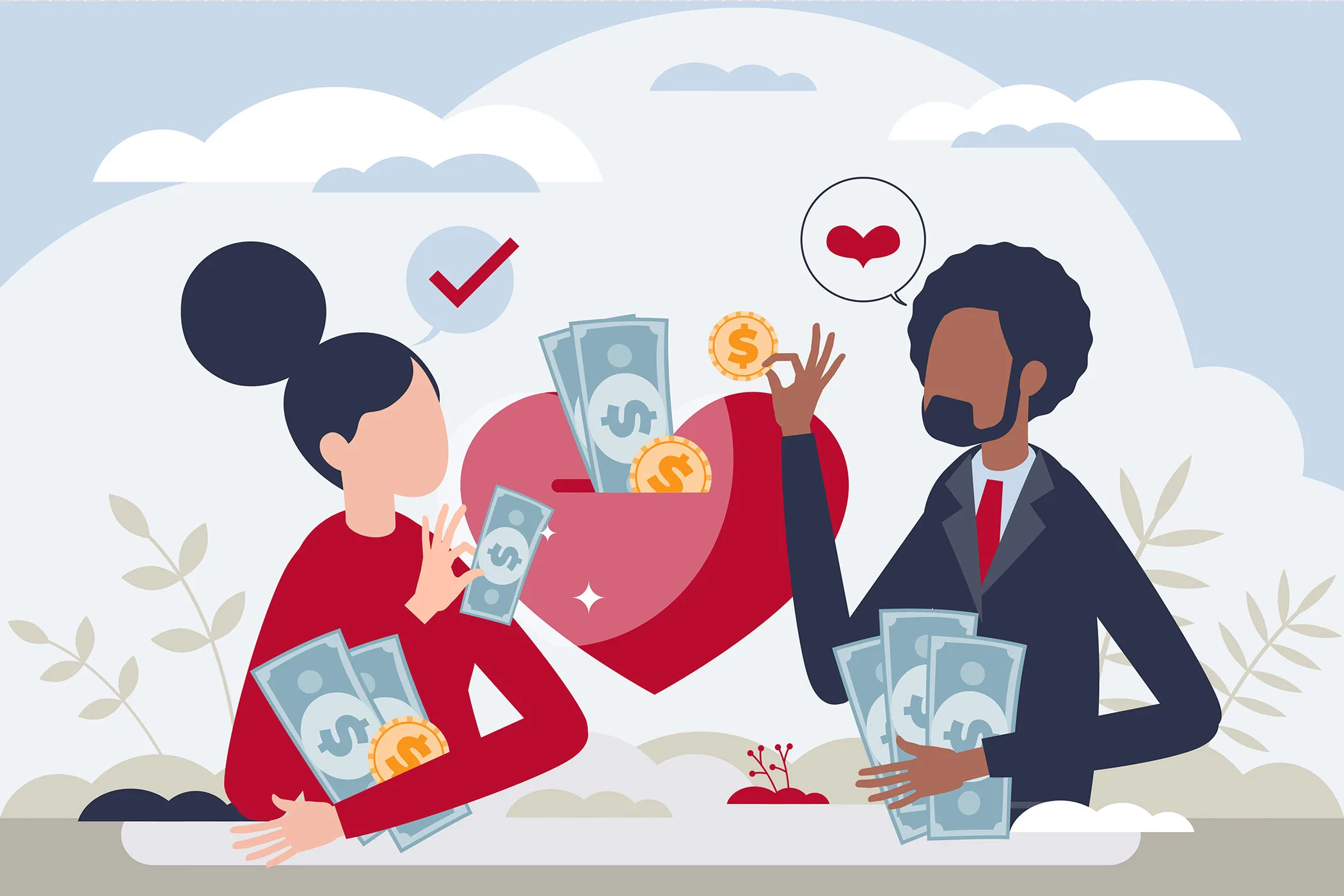 How you feel about your partner’s spending habits may affect your relationship