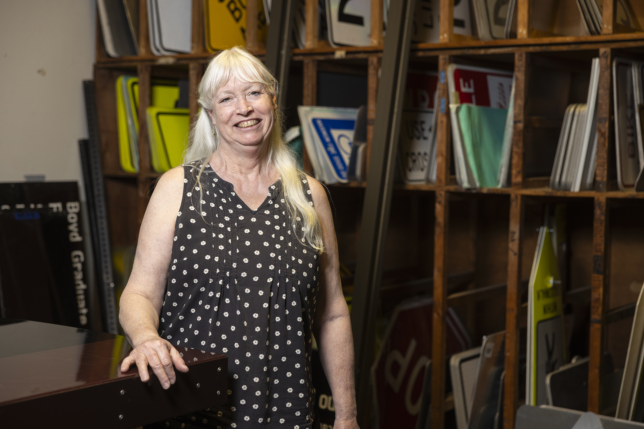 Sign Shop graphics supervisor creates art with meaning 