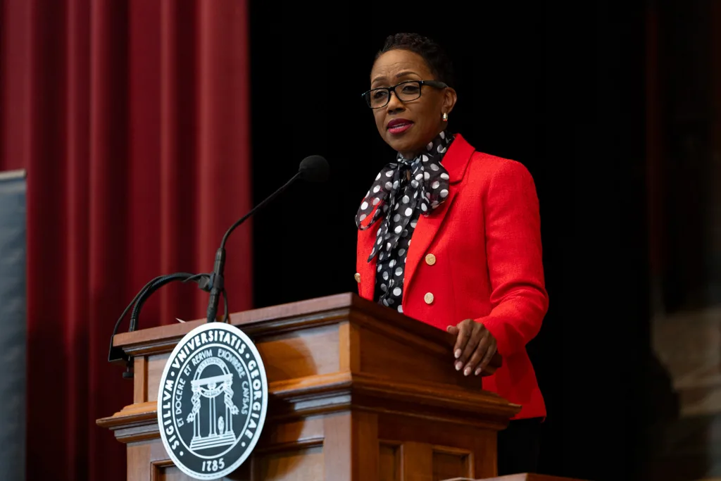 Audrey King reflects on legacy, leadership and open doors at Holmes-Hunter Lecture