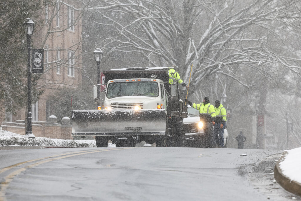Keeping the university community safe during winter weather