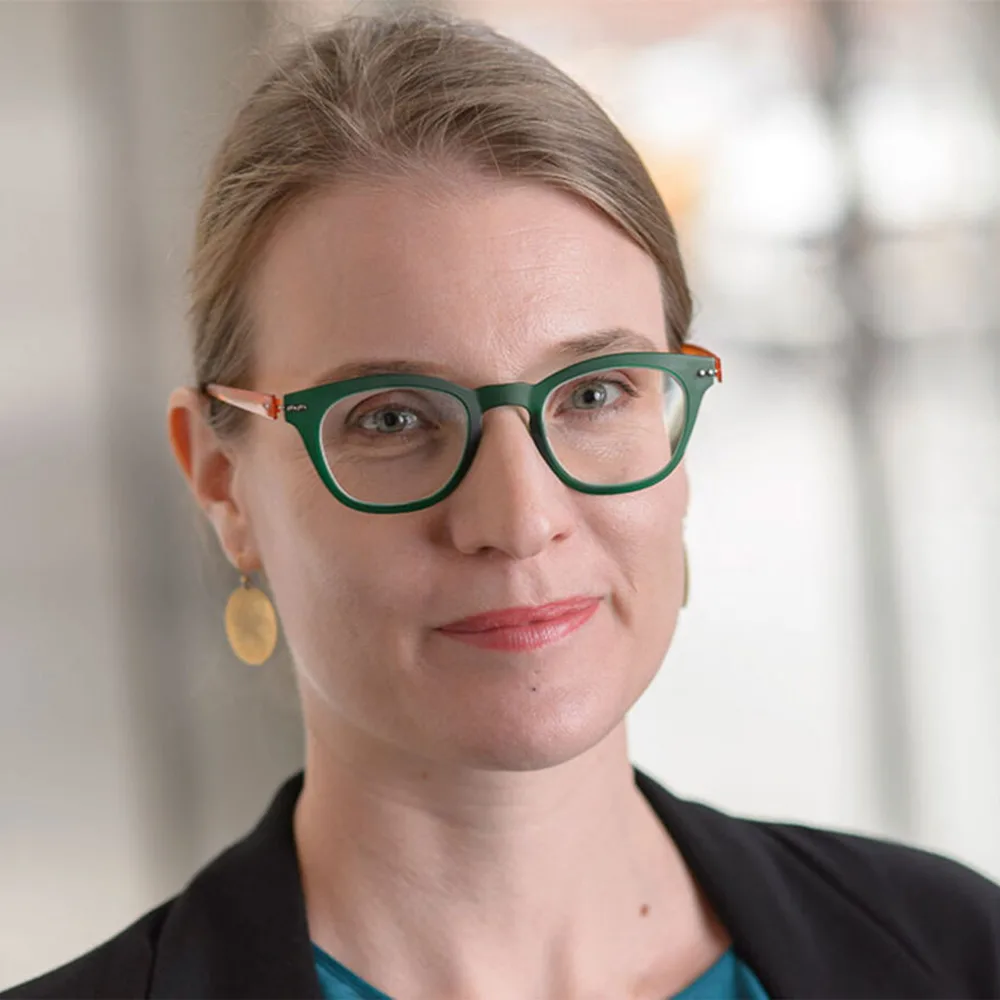 Environmental portrait of Nadja Zeltner