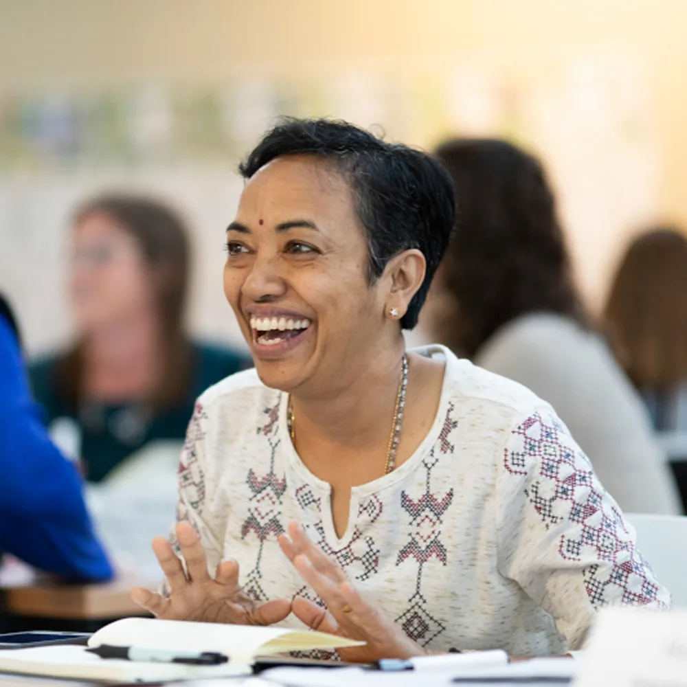 Environmental portrait of Sheba MohanKumar