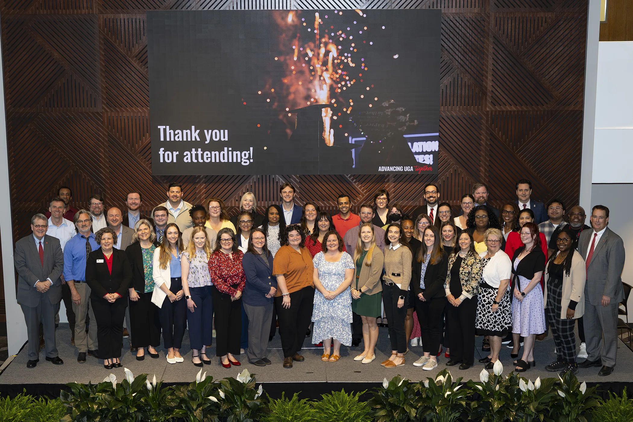 TAP participants recognized at reception