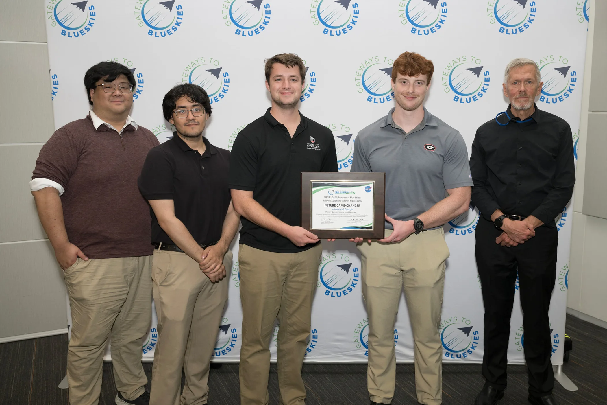 UGA student team wins award in NASA competition