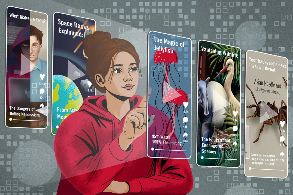 How social media can get people hooked on science