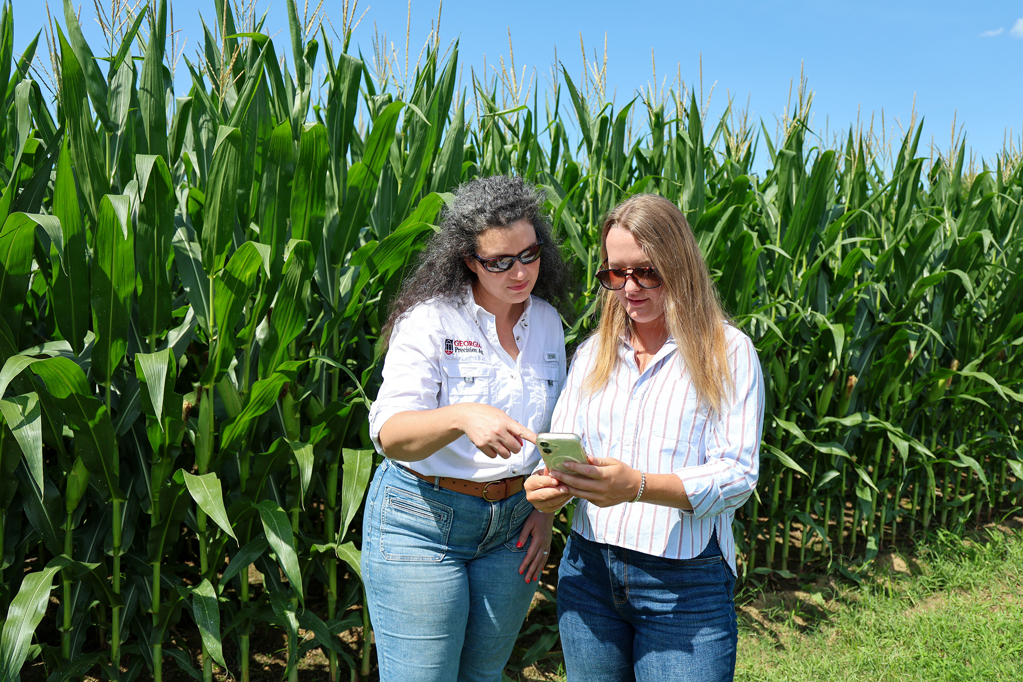 Through Google-funded initiative, UGA students use AI technology, community engagement to support Georgia farmers
