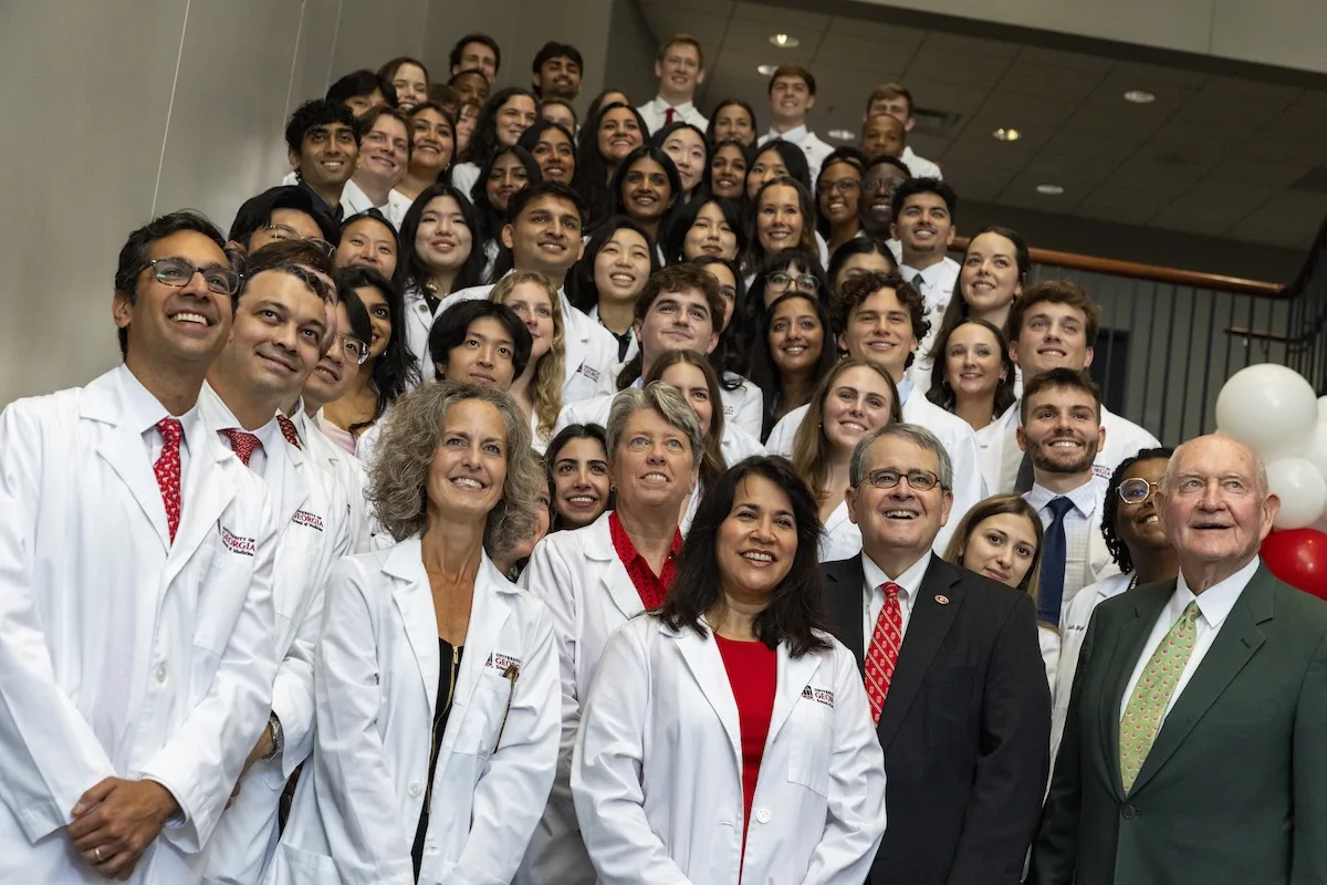 UGA School of Medicine celebrates inaugural White Coat Ceremony