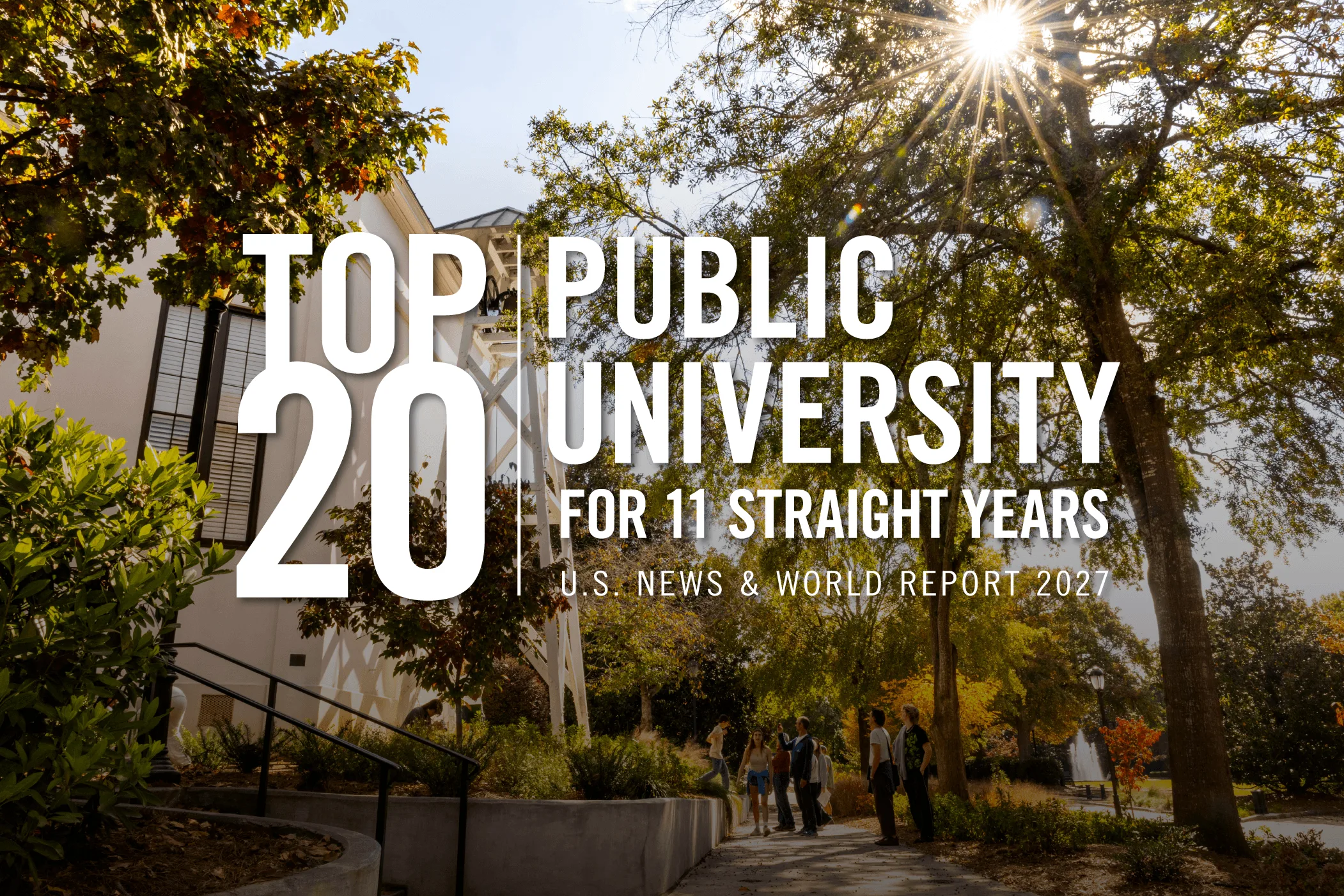 UGA extends top 20 streak among public universities to 11 years