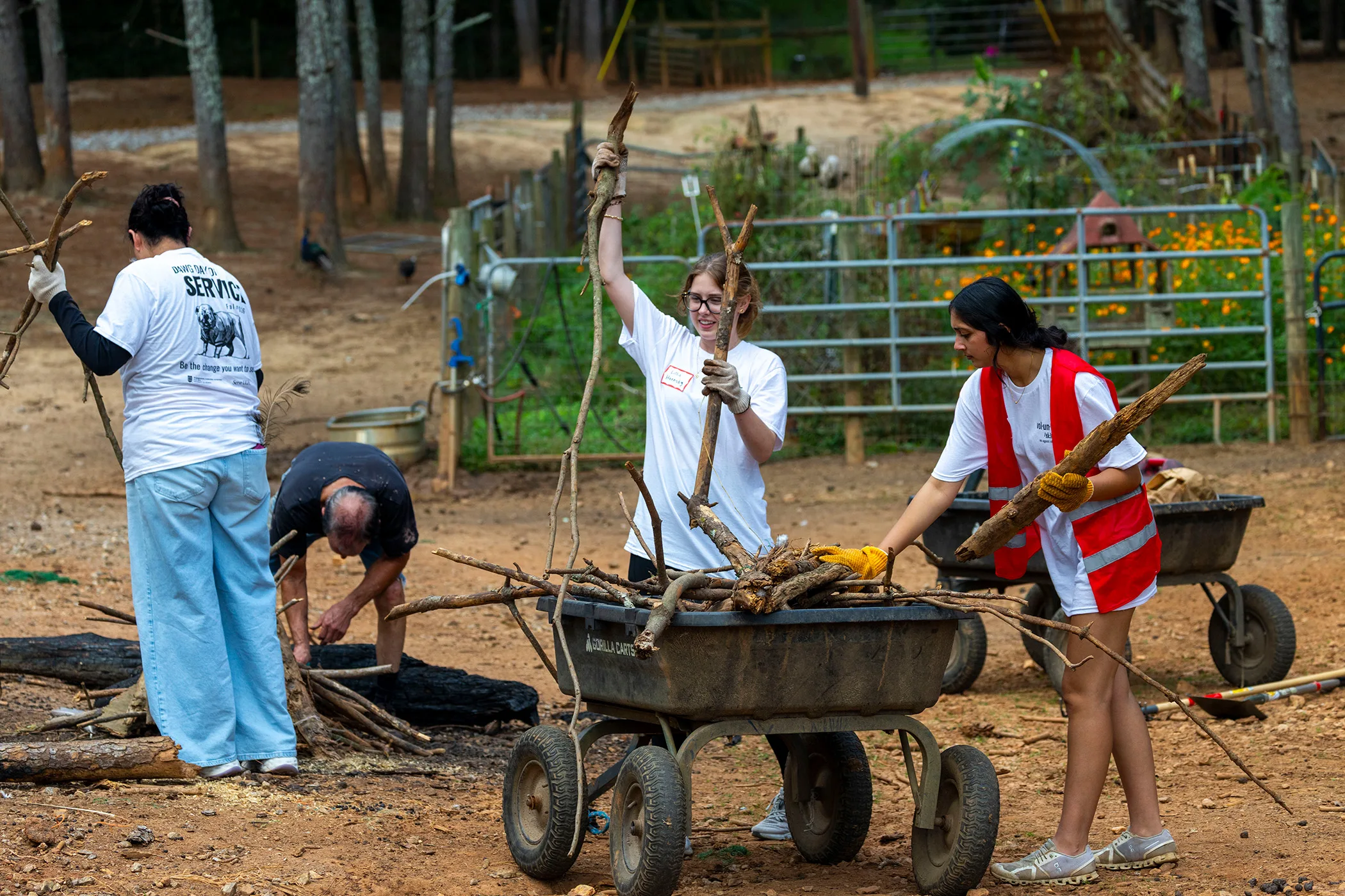 Bulldogs give back through Dawg Day of Service