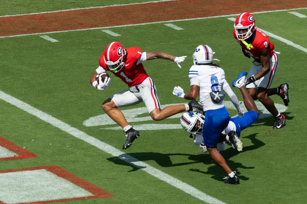 Bulldogs rout Tigers on home opener
