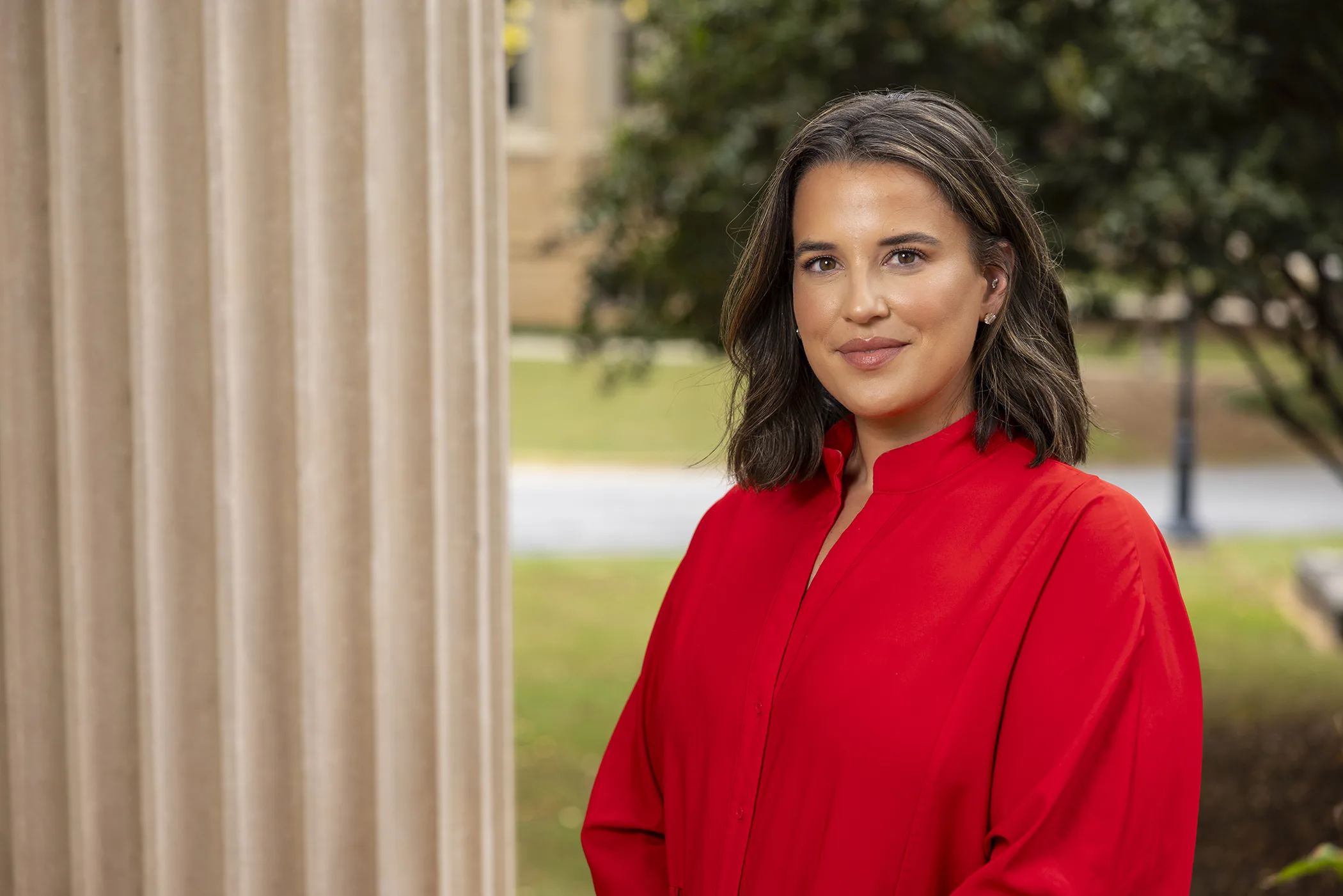 Executive assistant helps others through advocacy