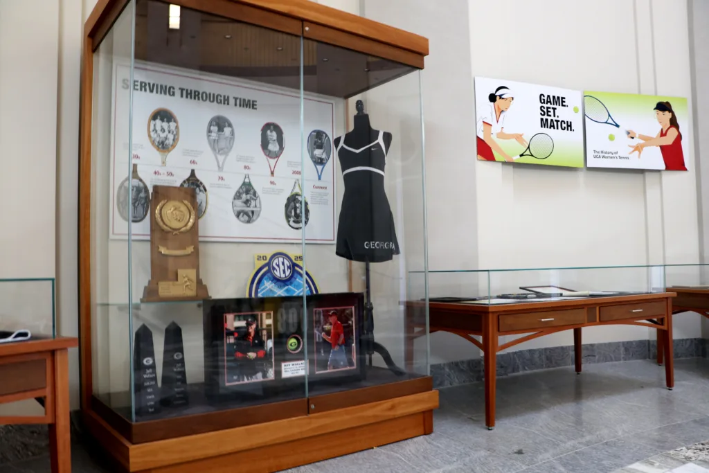Exhibit highlights 100 years of UGA women’s tennis history